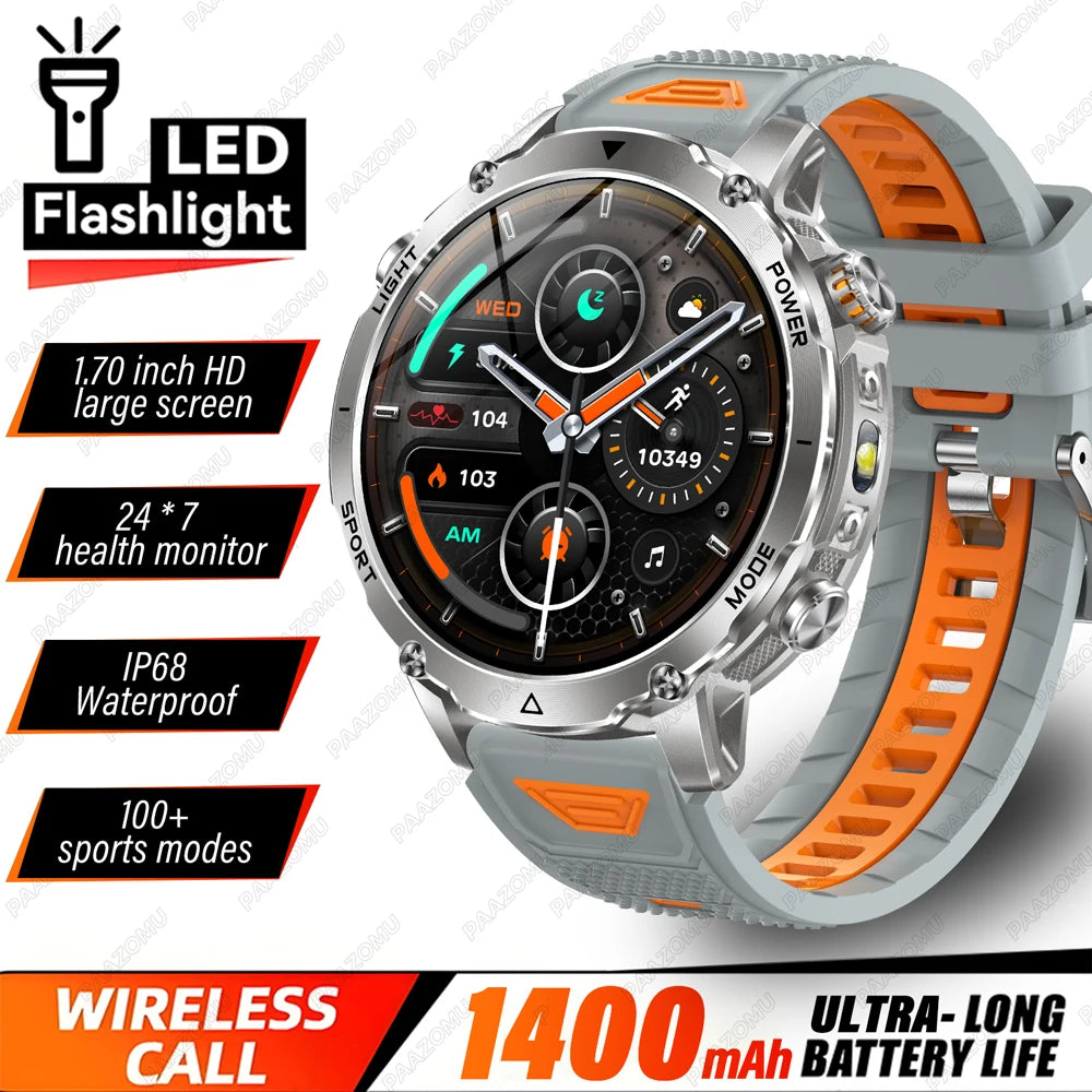 Montre connectée Paazomu sport 1,7″ – CLEVI Paris
