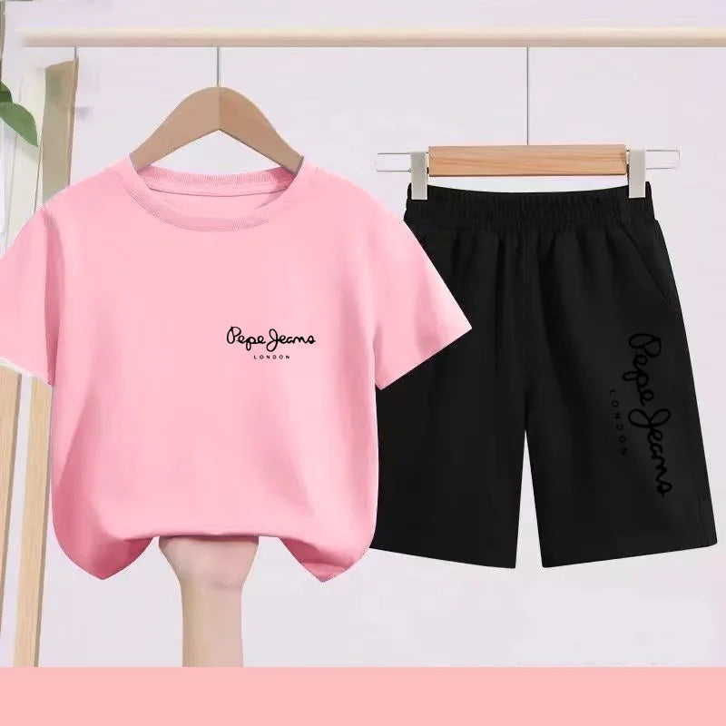 Ensemble enfant haut et short sportswear – CLEVI Paris