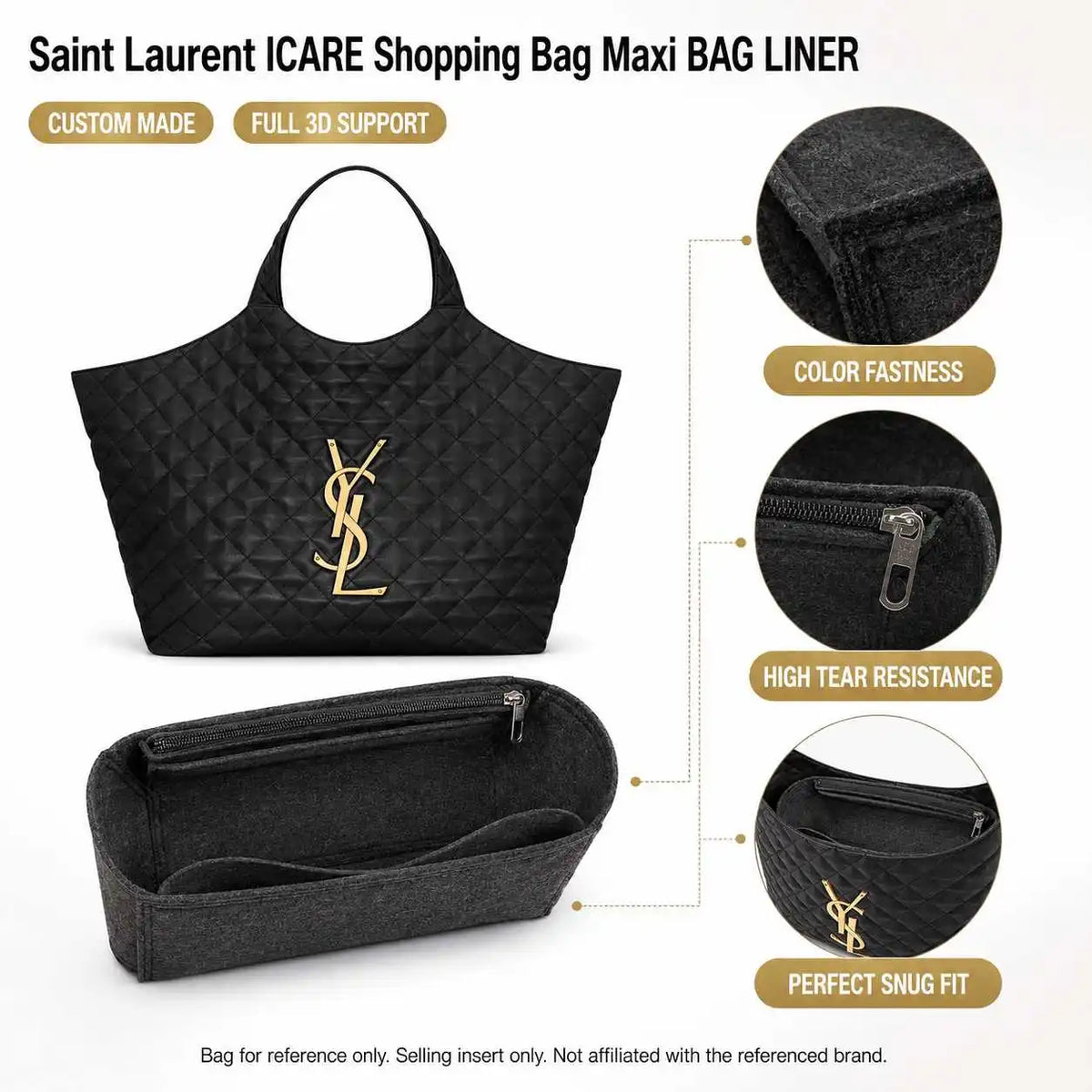 Organisateur de sac ICARE Maxi & Medium – CLEVI Paris