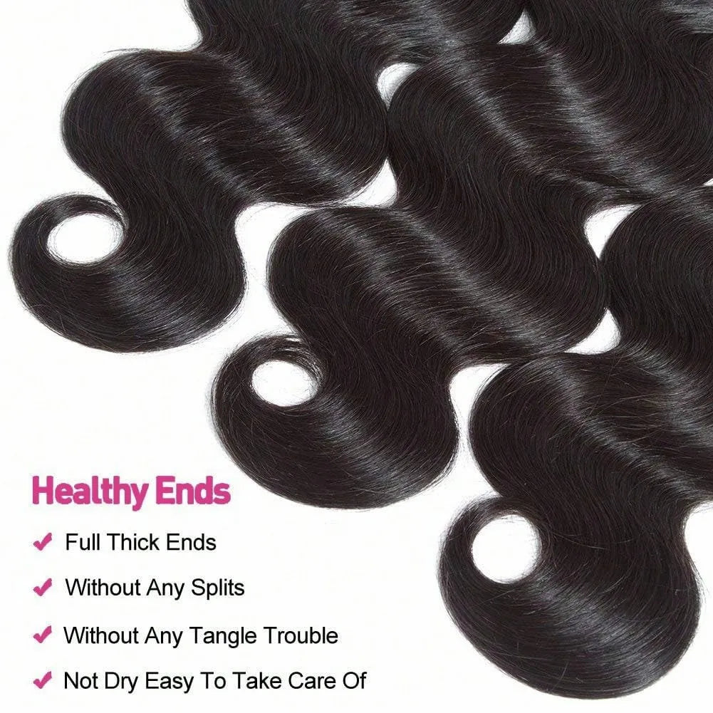 Body Wave Brazilian Hair Bundles Virgin Hair – CLEVI Paris