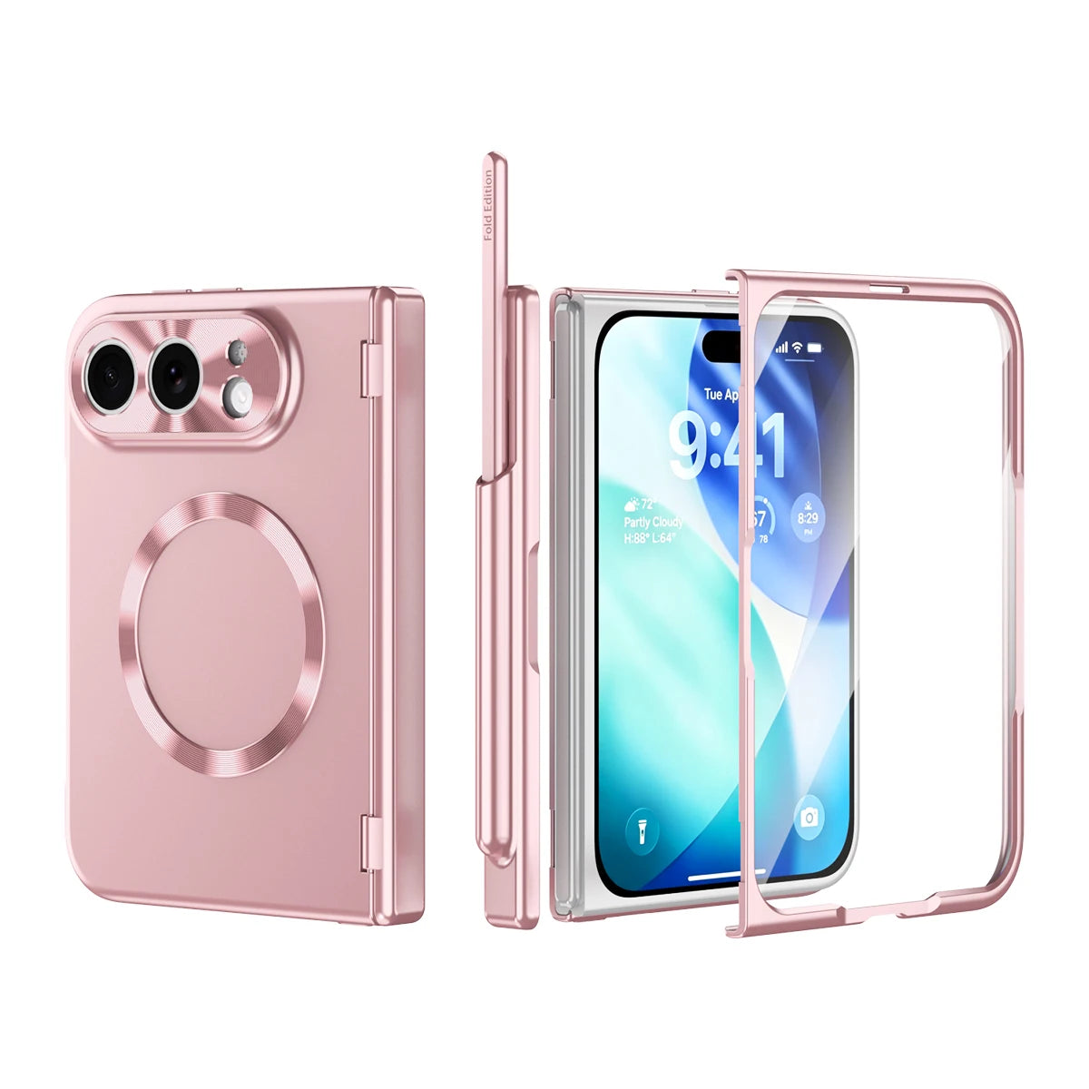 Coque iPhone Duo magnétique avec charnière – CLEVI Paris