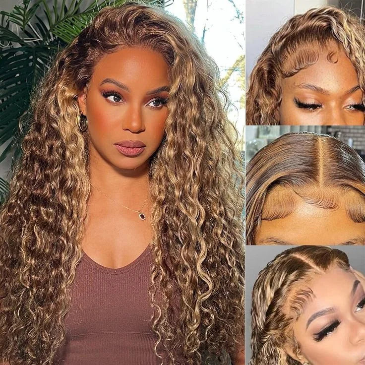 Perruque BOB Deep Wave Lace Front 13x4 HD Glueless Cheveux Humains 6-18 Pouces – CLEVI Paris