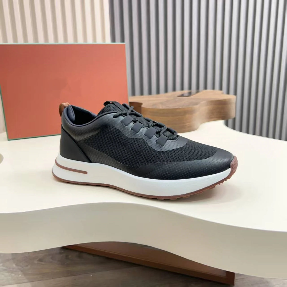 Sneakers Sport Cuir Homme Légères Multicolores – CLEVI Paris