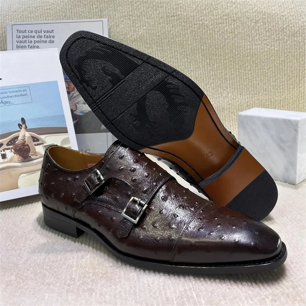 Chaussures Monk homme à double boucle – CLEVI Paris