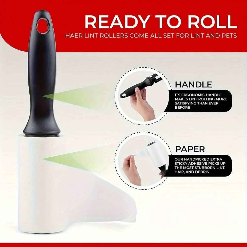Rouleau Adhésif Anti-Poils Réutilisable Vêtements – CLEVI Paris