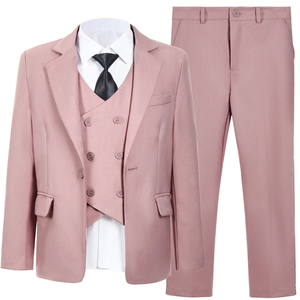 Costume garçon coupe ajustée HH019 – CLEVI Paris
