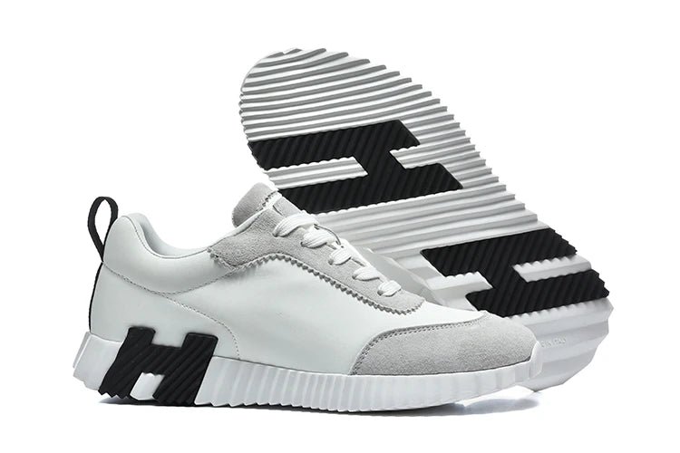 Sneakers homme en toile à semelle caoutchouc – CLEVI Paris