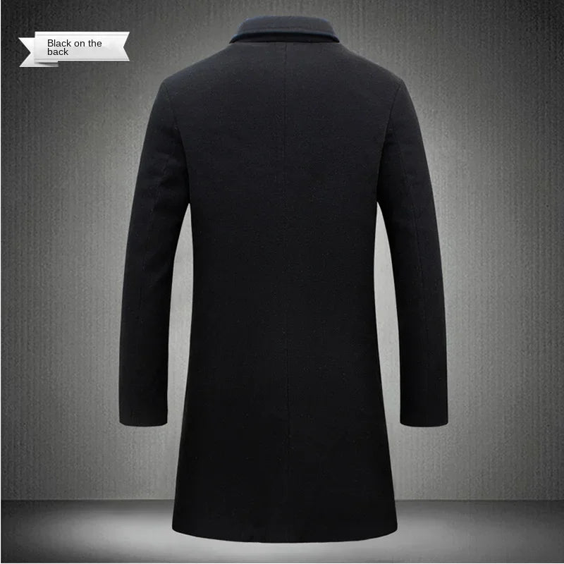 Manteau Homme Long en Coton – CLEVI Paris