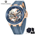 Montre Homme Automatique Squelette Caoutchouc Pagani Design PD-YS030 – CLEVI Paris