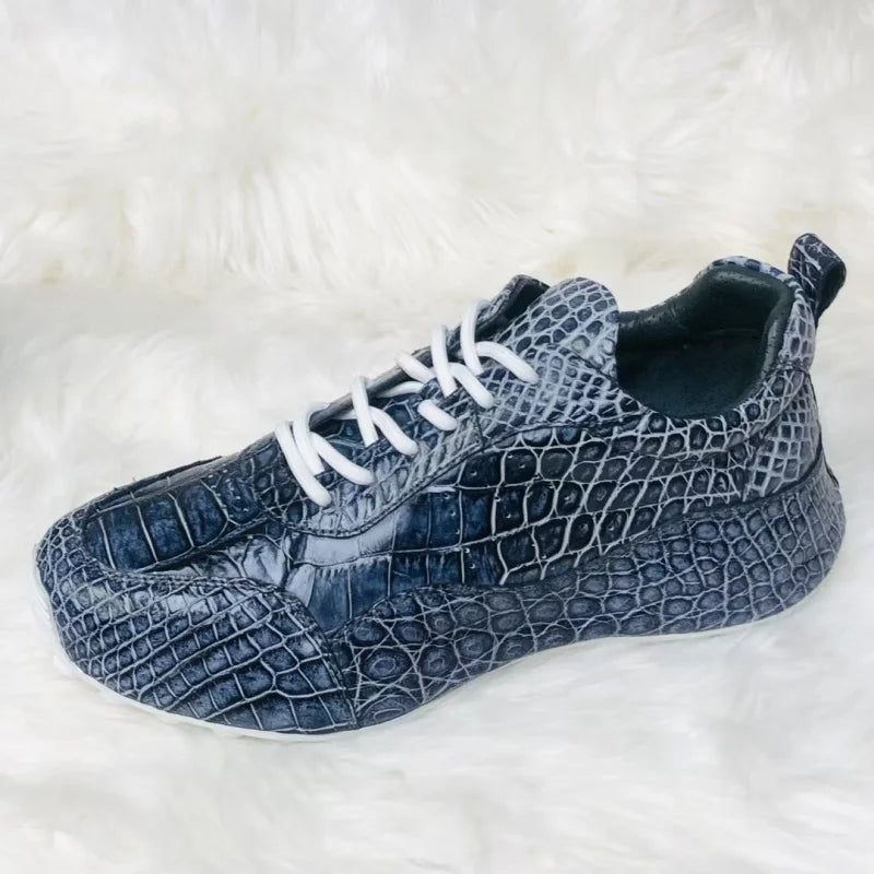 Baskets homme peintes à la main – CLEVI Paris