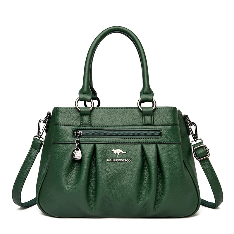 Sac fourre-tout femme à poches zippées – CLEVI Paris