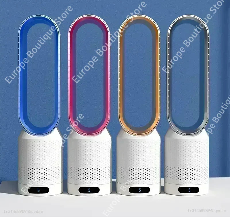 Ventilateur colonne sans pales 8 vitesses – CLEVI Paris