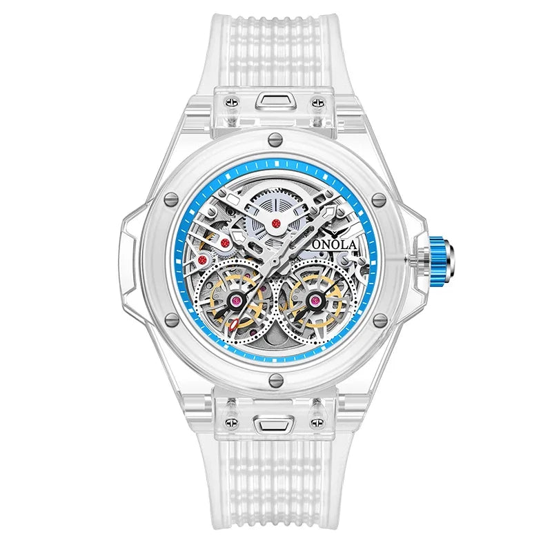 Montre Mécanique Squelette Tourbillon ONOLA Homme – CLEVI Paris