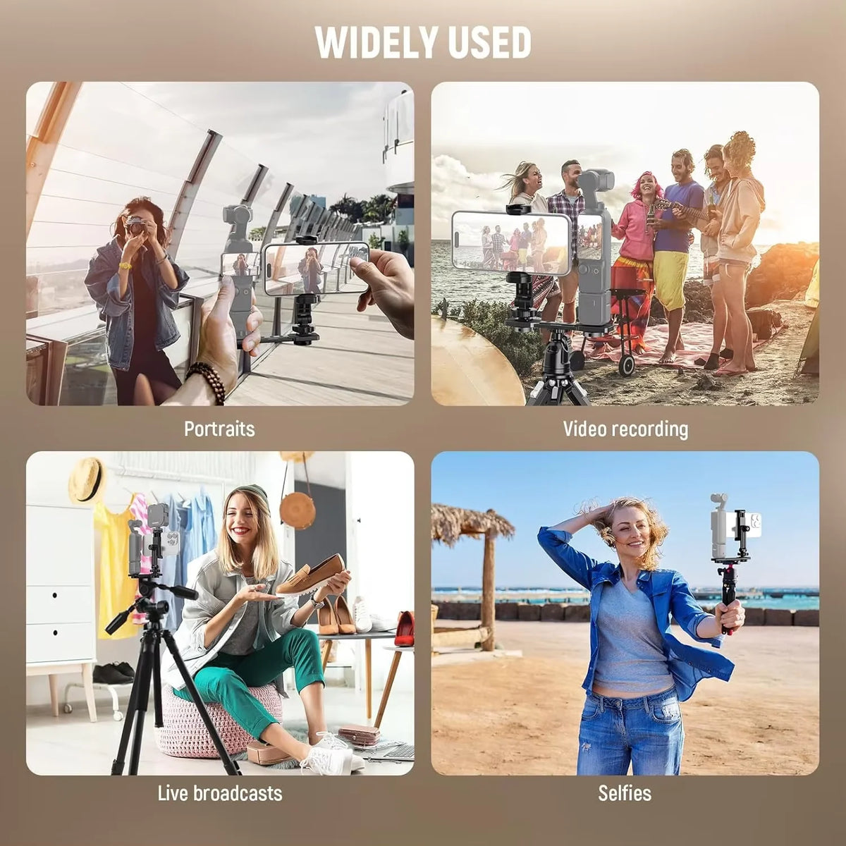 Support téléphone NEEWER AC021 Pocket 3 – CLEVI Paris
