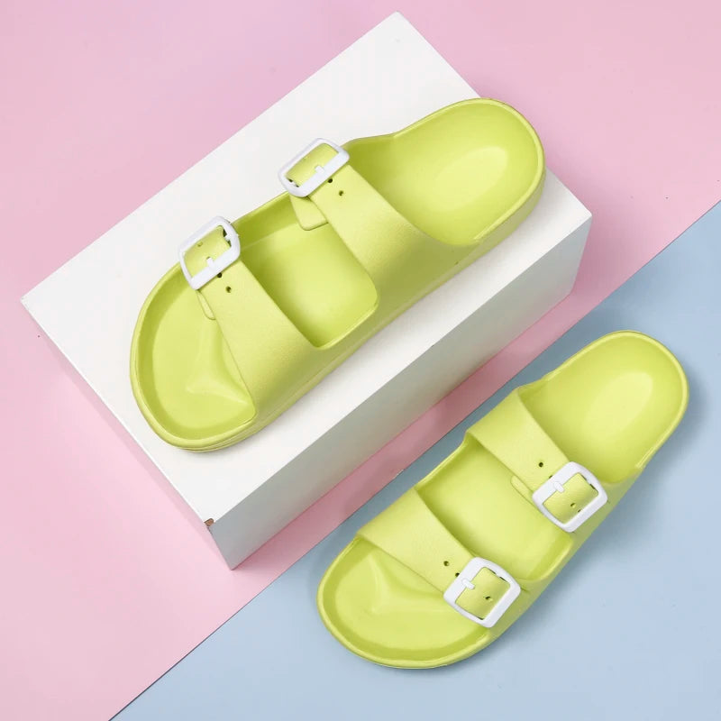 Sandales unisexes EVA à double bride réglable – CLEVI Paris
