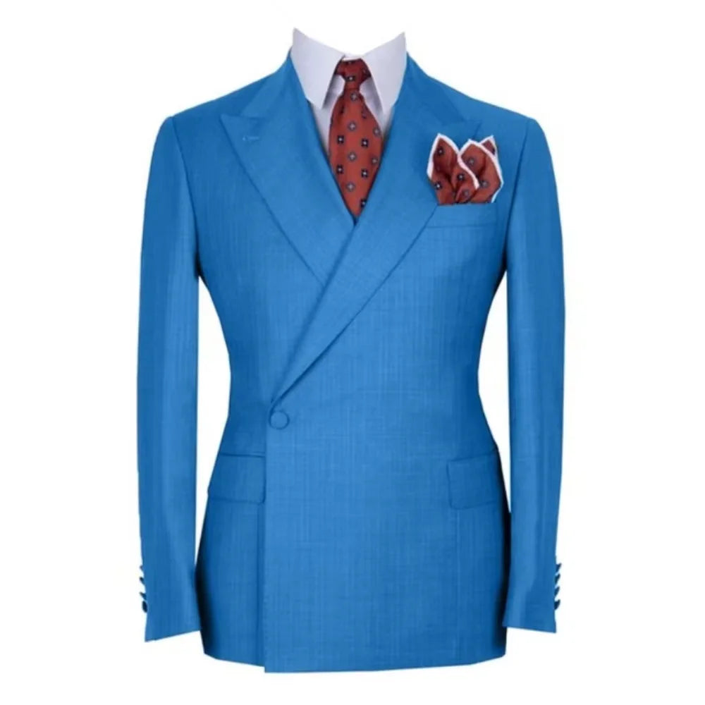 Costume homme 2 pièces à revers pointus – CLEVI Paris
