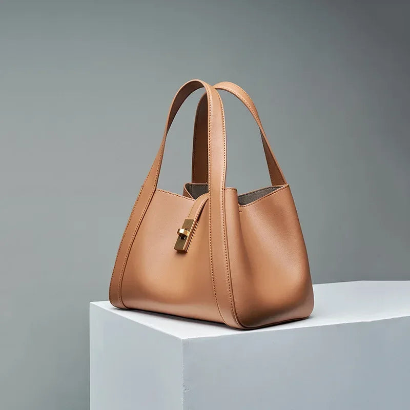 Sac seau femme en cuir de vache – CLEVI Paris
