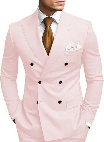 Costume homme 2 pièces, double boutonnage – CLEVI Paris