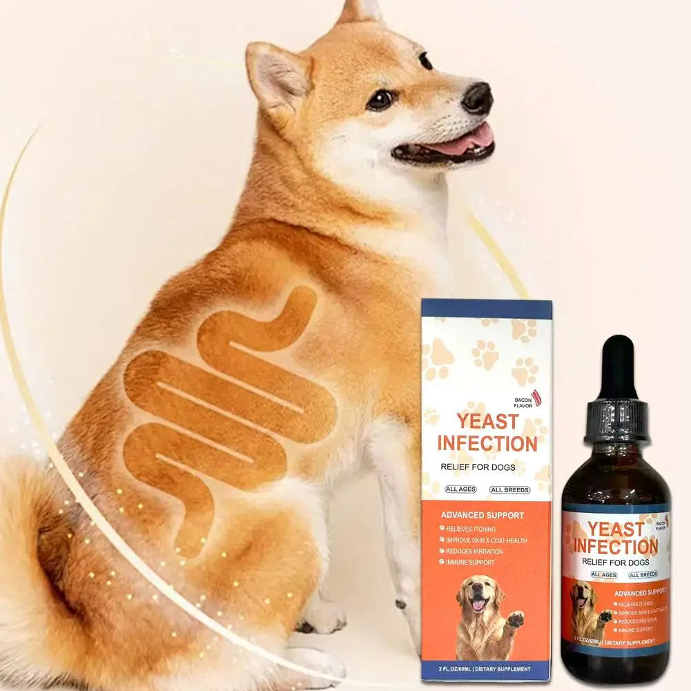 Gouttes de levure chiens et chats 60 ml – CLEVI Paris