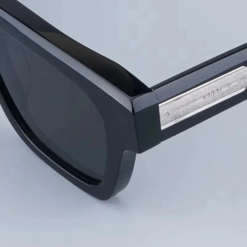 Lunettes Fellini rectangulaires en acétate – CLEVI Paris