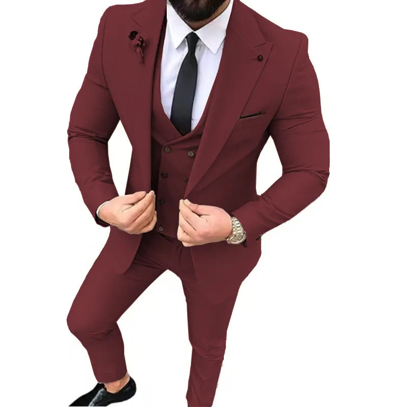Costume 3 pièces homme élégant – CLEVI Paris