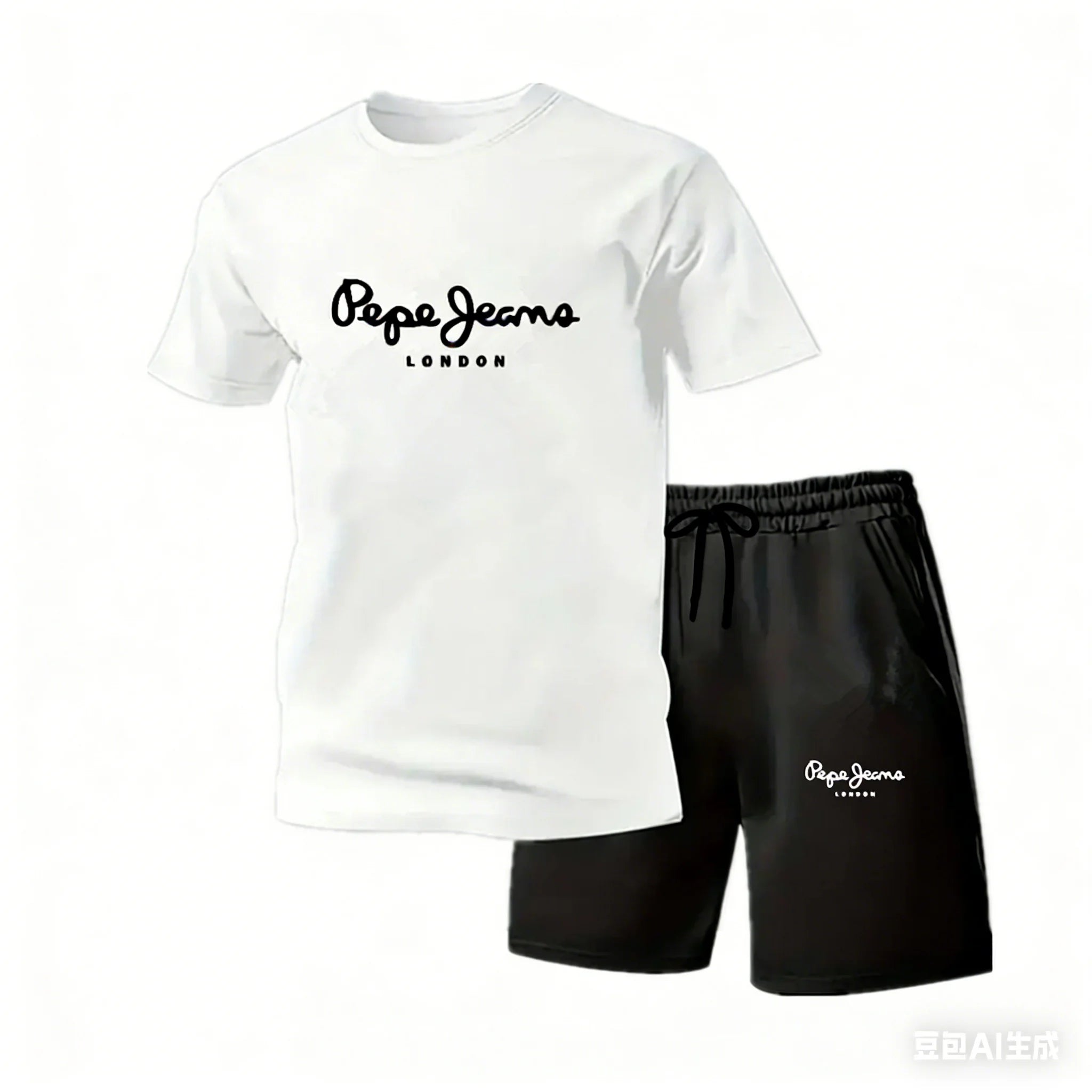 Ensemble 2 Pièces Homme T-Shirt + Short Sport Séchage Rapide Respirant – CLEVI Paris