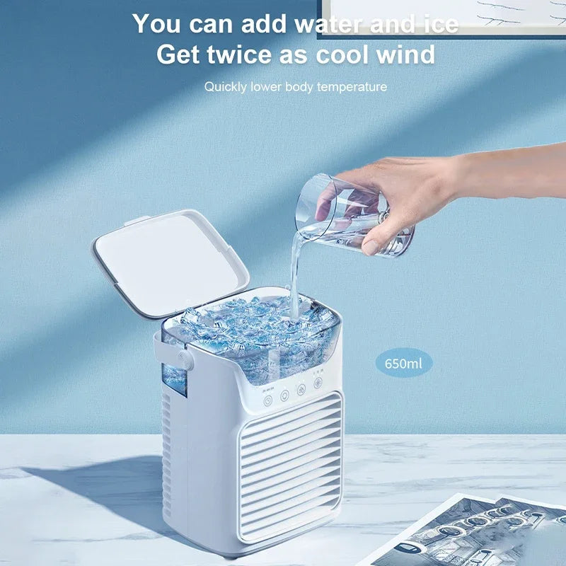 Rafraîchisseur d’air de bureau 700 ml – CLEVI Paris