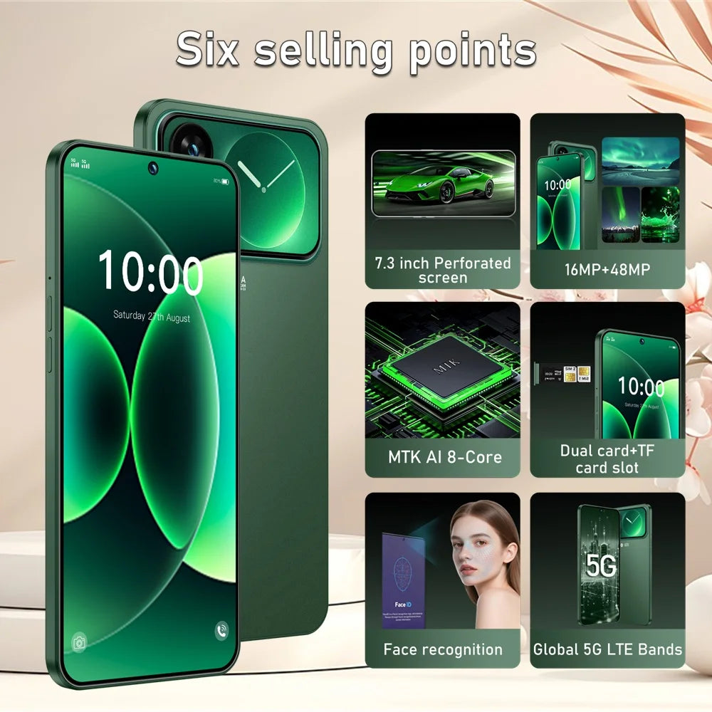 Smartphone CHOTOG 17 Pro Max Android – CLEVI Paris