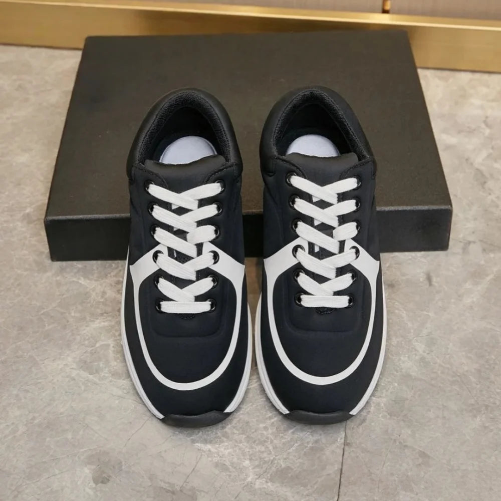 Sneakers Unisexe Mesh Semelle Cuir Véritable Respirant 8 Coloris EU 35-46 – CLEVI Paris