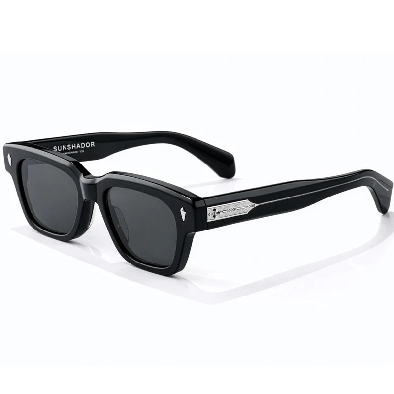 Lunettes de soleil carrées en acétate – CLEVI Paris