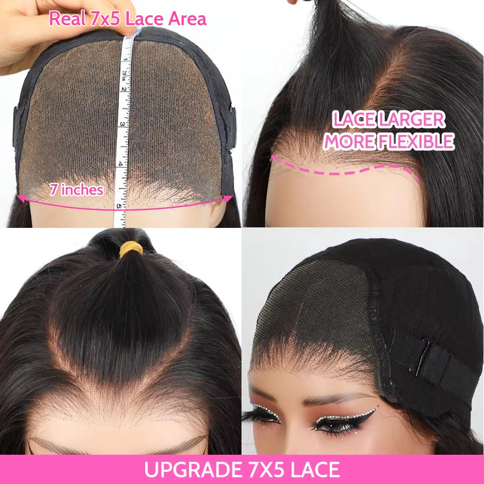 Perruque Loose Deep Wave Lace 4x4 Sans Colle Remy – CLEVI Paris