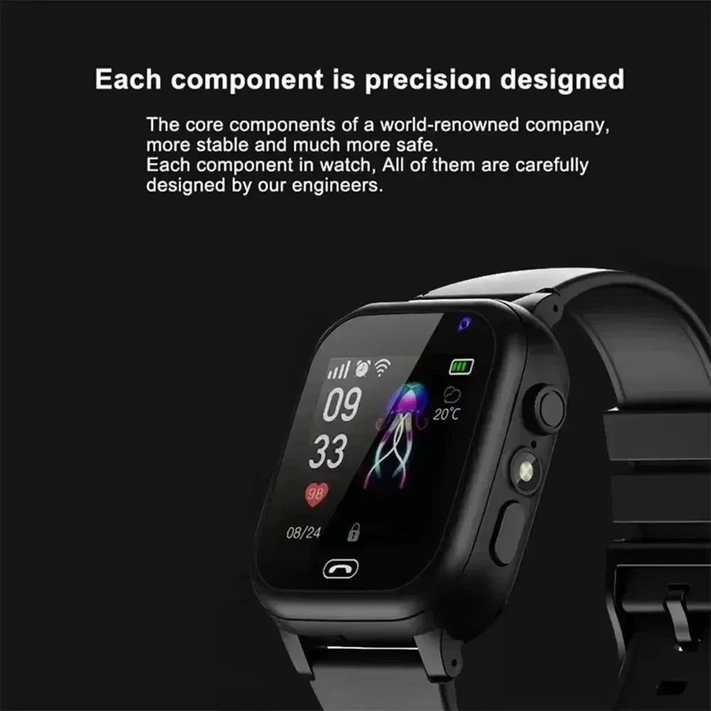 Montre Connectée Enfant Lenovo S30 GPS Géofence Appel Vidéo SIM SOS Caméra Écran 1,44 Bluetooth 5.3 – CLEVI Paris