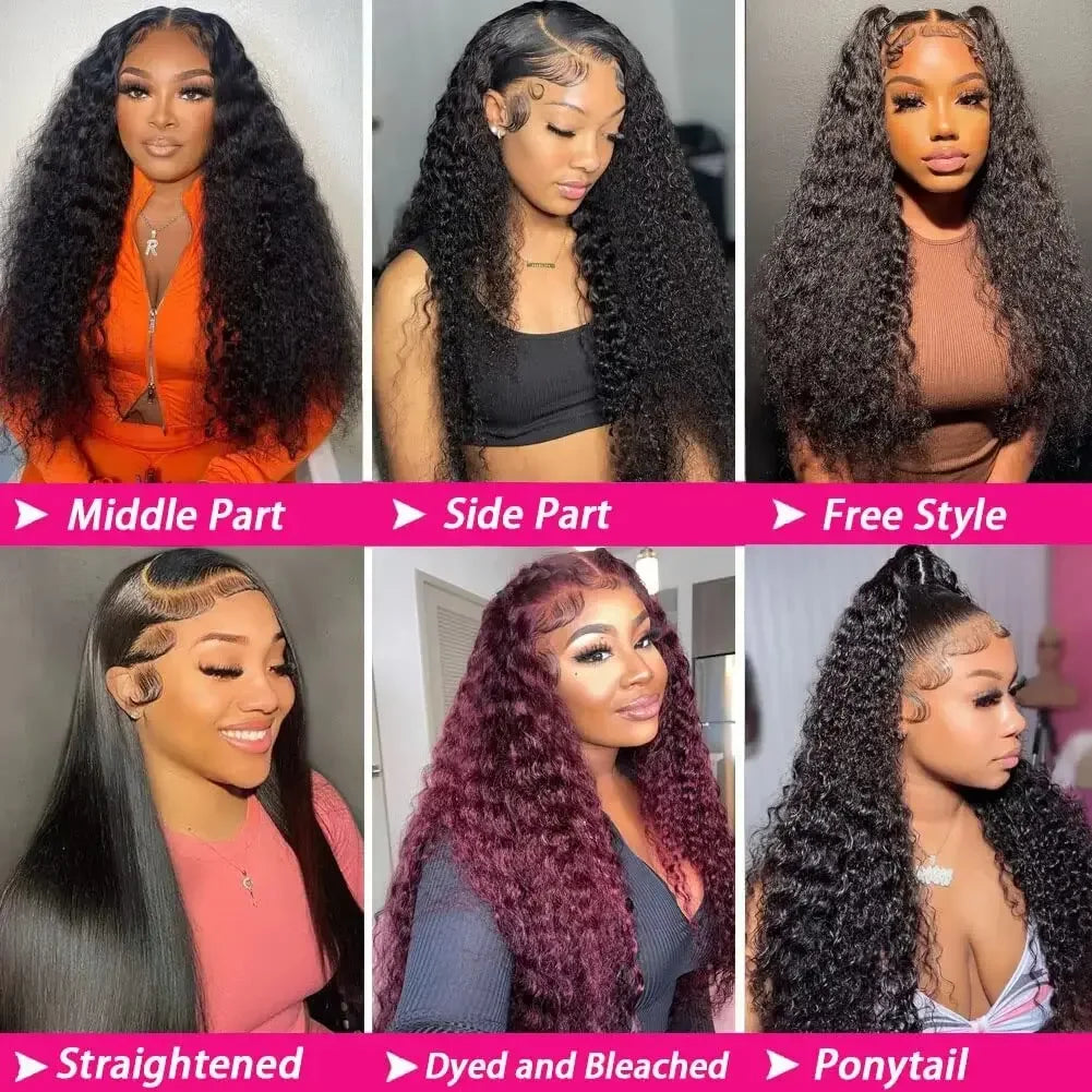 Perruque Deep Wave HD Lace 13x6 Remy Naturelle Femme – CLEVI Paris