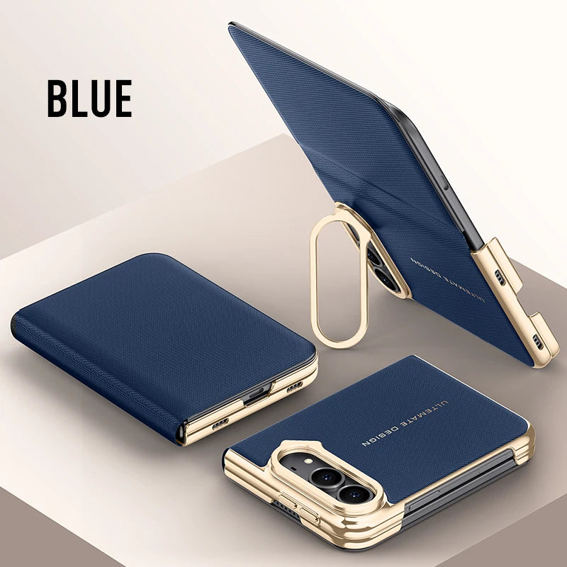 Étui iPhone Duo à rabat et support métal – CLEVI Paris