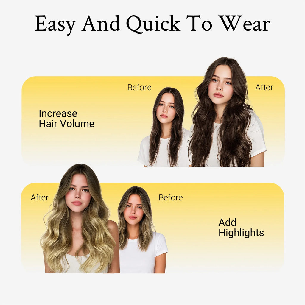 Extensions à fil invisible en cheveux Remy – CLEVI Paris