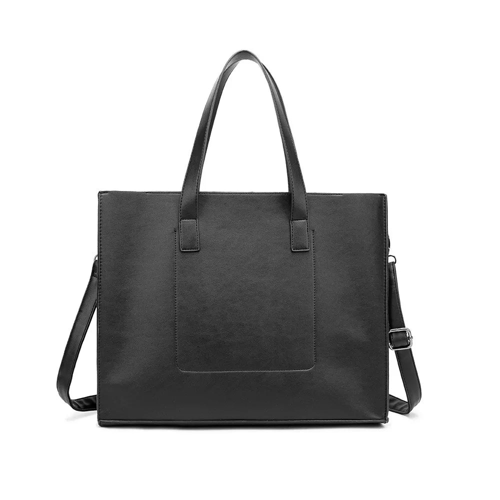 Sac Unisexe PU Imperméable Business Casual Laptop 40x9x33cm – CLEVI Paris