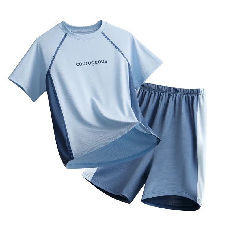Ensemble enfant CEA T-shirt et short – CLEVI Paris