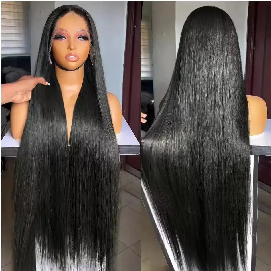 Perruque Lace Frontal HD Straight Remy Hair – CLEVI Paris