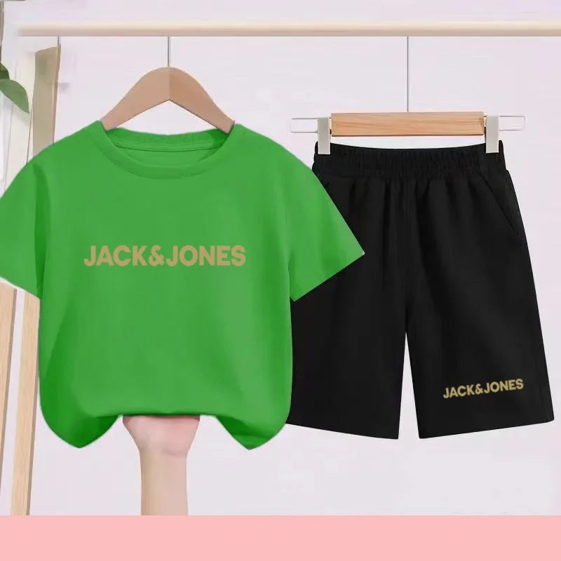 Ensemble enfant haut imprimé et short – CLEVI Paris