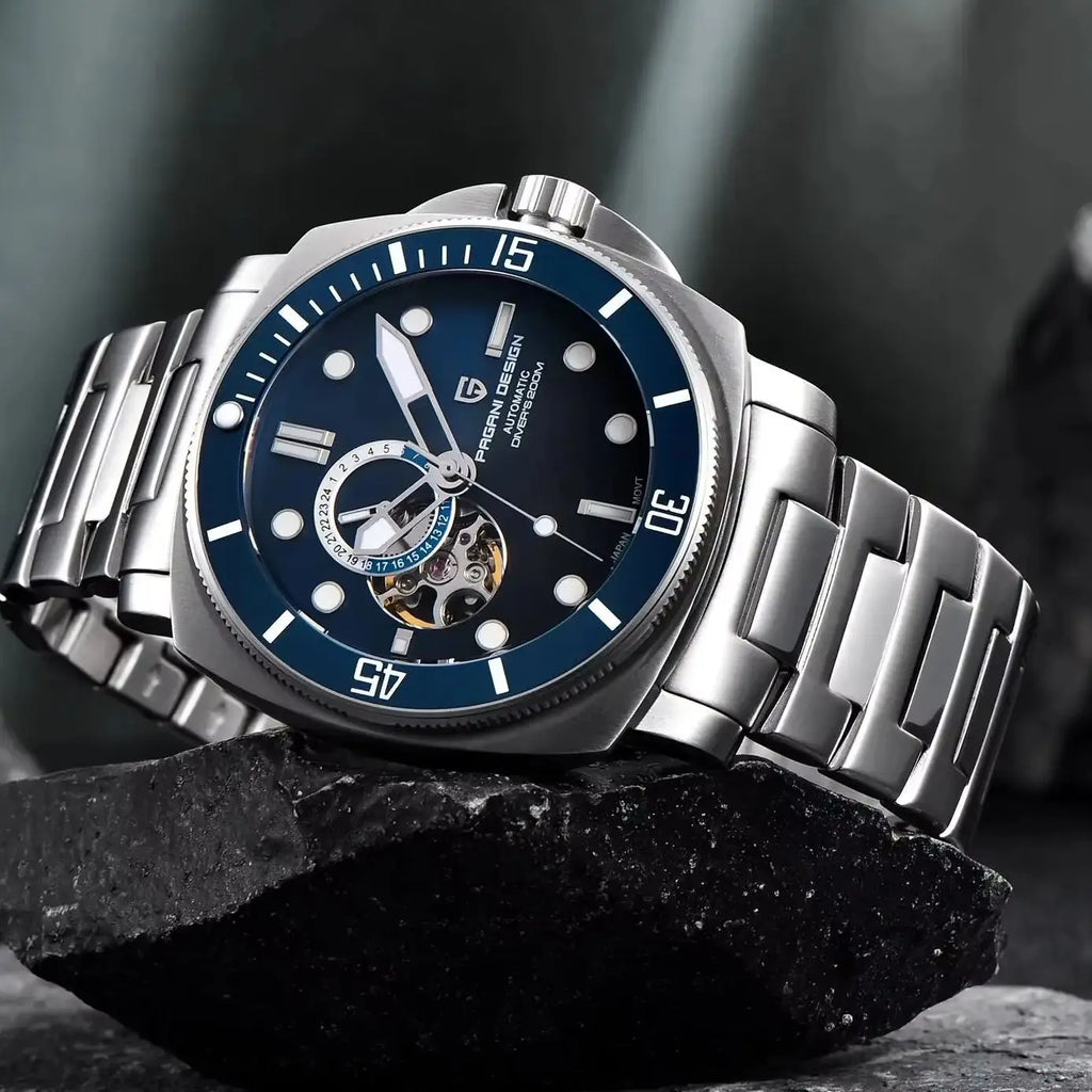 Montre Homme Automatique Diver Squelette Pagani Design PD-1736 – CLEVI Paris