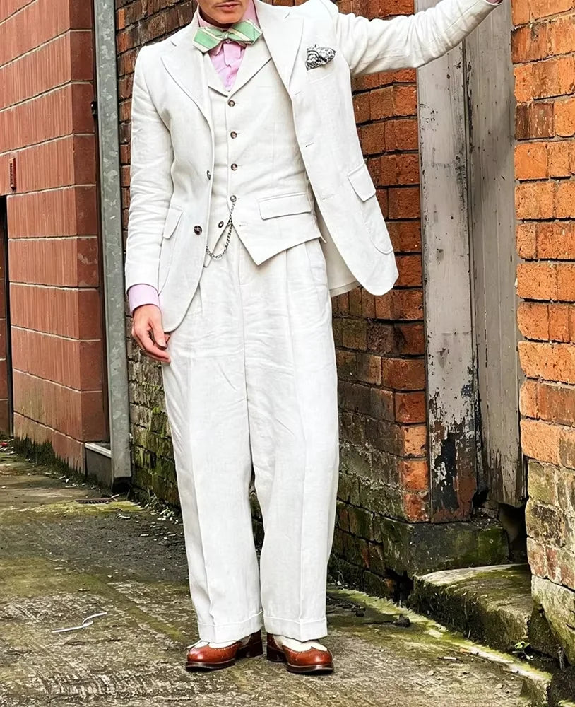 Veste homme pied-de-poule double boutonnage – CLEVI Paris