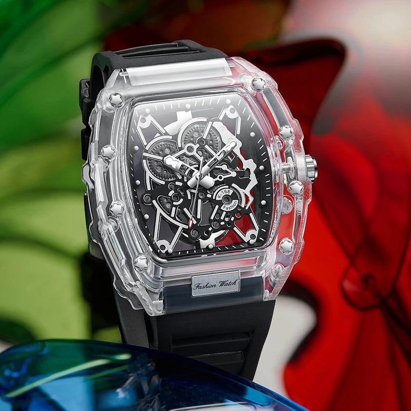 UTHAI Montre Homme Sport Quartz Lumineuse Étanche – CLEVI Paris