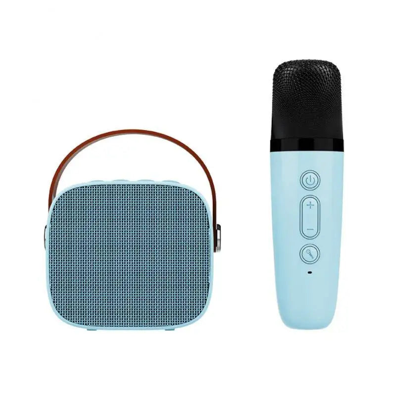 Machine Karaoké Portable Bluetooth Enceinte & 1-2 Micros Sans Fil – CLEVI Paris