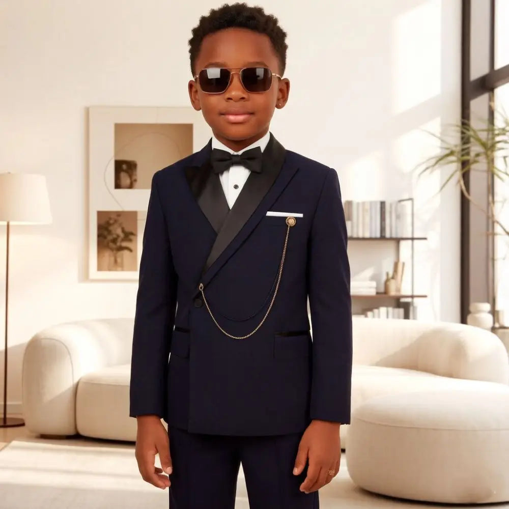 Costume garçon cérémonie à simple boutonnage – CLEVI Paris