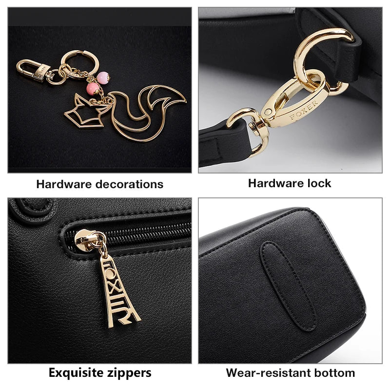 Sac Cabas Cuir Fendu Grande Capacité Femme Bureau – CLEVI Paris