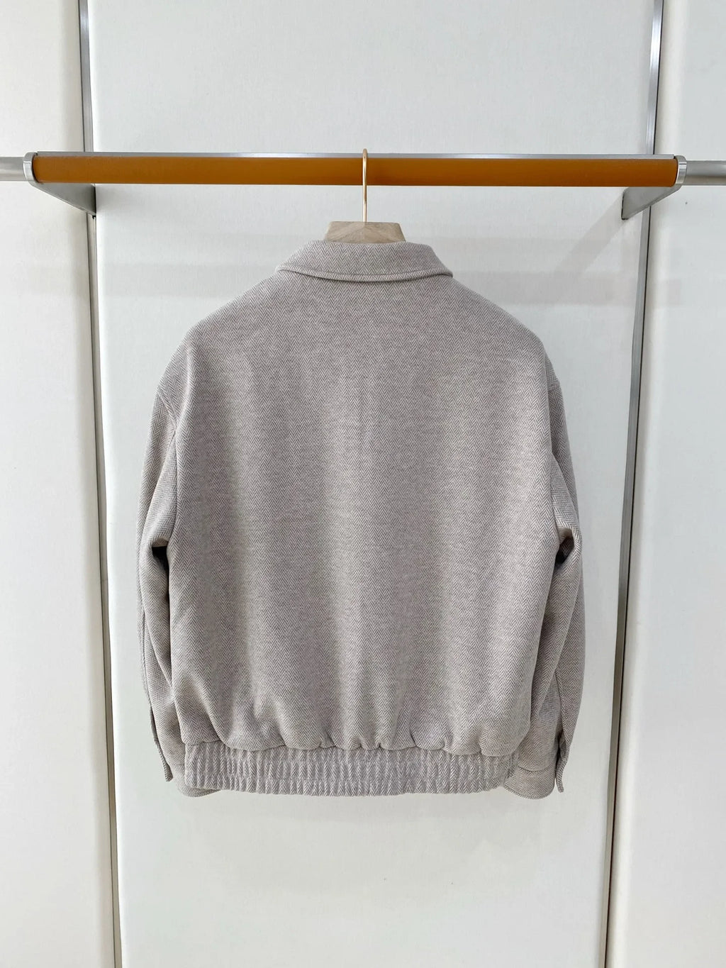 Veste homme zippée à doublure coton – CLEVI Paris