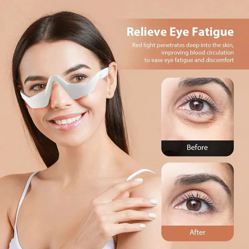 Lunettes de massage EMS à lumière rouge – CLEVI Paris