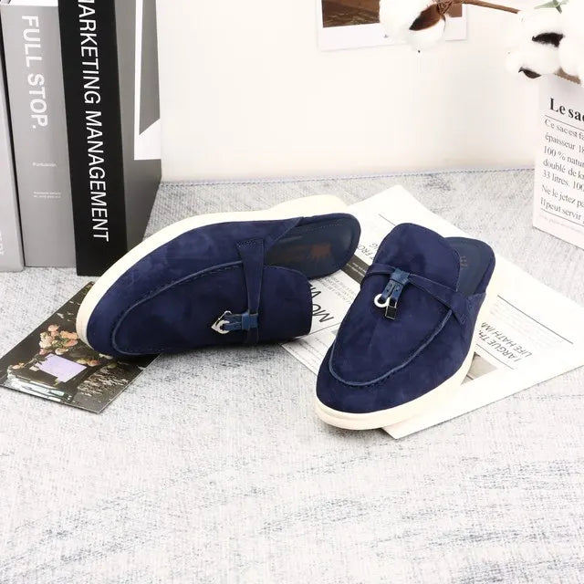 Sandales femme plates à enfiler – CLEVI Paris