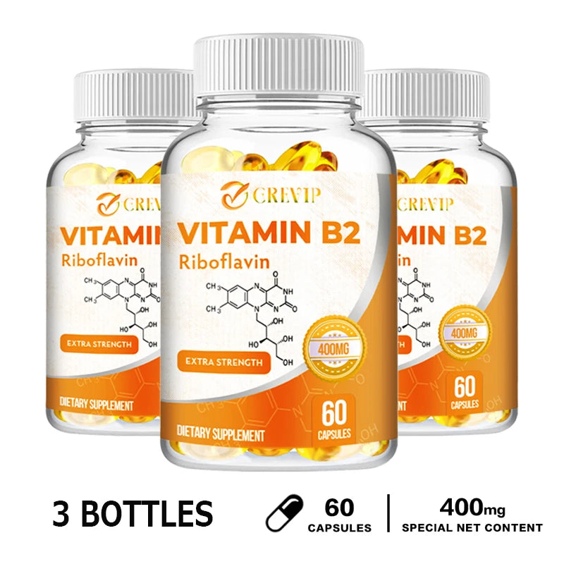 Vitamine B2 riboflavine en gélules – CLEVI Paris