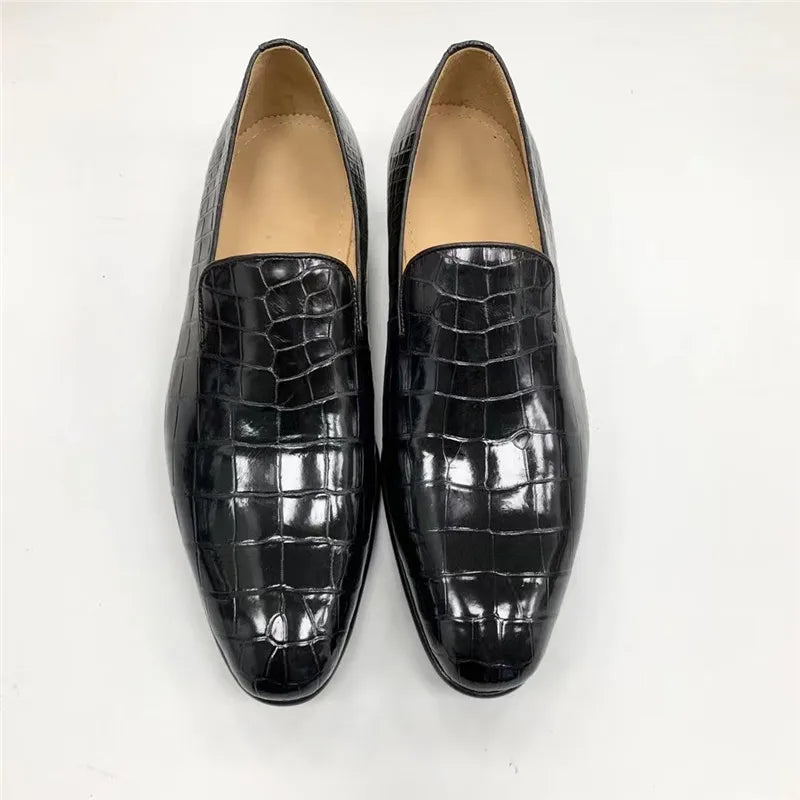 Mocassins habillés homme noirs – CLEVI Paris